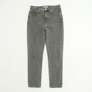Madewell The Perfect Vintage Jean Women's Size 26 Gray Wash High Rise
